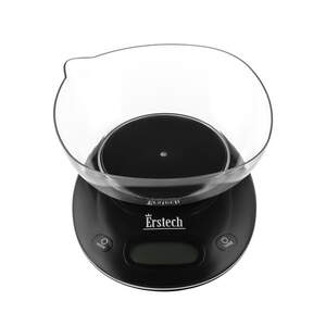 Весы кухонные Erstech EKS-5181-Black 5 кг черные