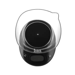 Весы кухонные Erstech EKS-5181-Black 5 кг черные