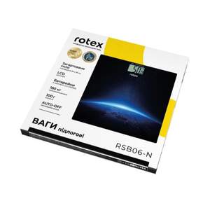 Весы напольные Rotex RSB06-N 180 кг синие