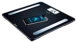 Весы напольные электронные Beurer BF-600-Pure-Black 180 кг черные