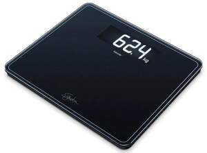 Весы напольные электронные Beurer GS-410-Signature-Line-Black 200 кг черные