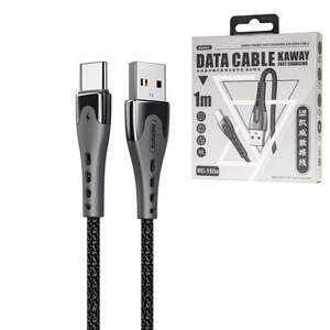 Кабель USB Remax Type-C Kayway RC-150a-Black 1 м черный